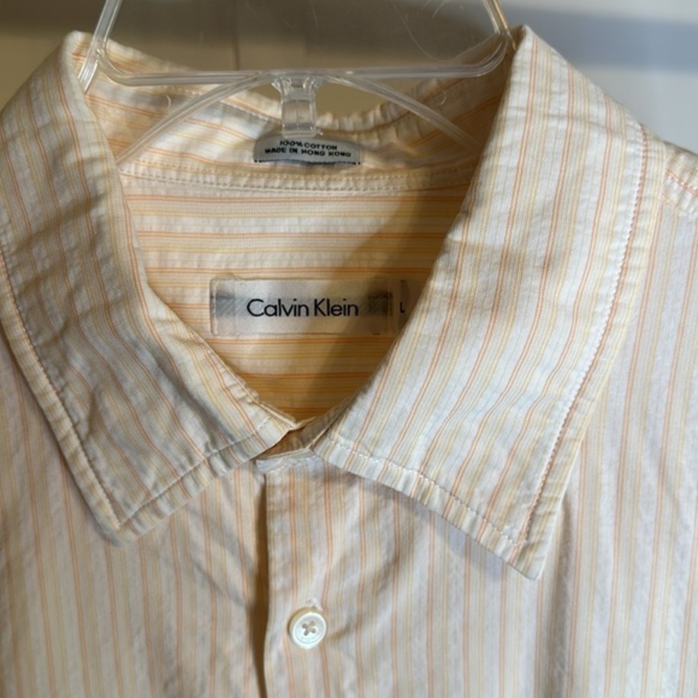 Calvin Kline men’s button down shirt size large - Picture 3 of 7